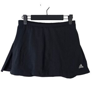 Adidas Women Black ClimaLite Athletic Skirt Shorts Tennis Golf‎ Running Small